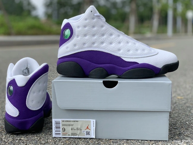 Bmlin Shoes 414571-105 Lakers Jordan Air 13 0725